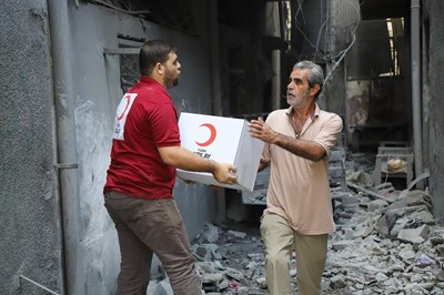 Türk Kızılay Rize İl Merkezinden Gazze’ye İnsani Yardım Çağrısına Destek